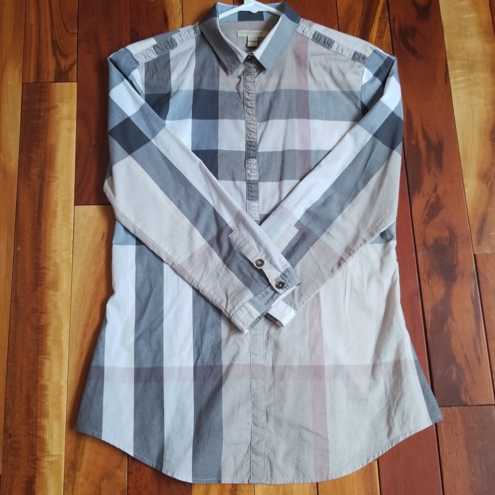 Authentic Burberry Brit Button Down - Picture 3 of 7